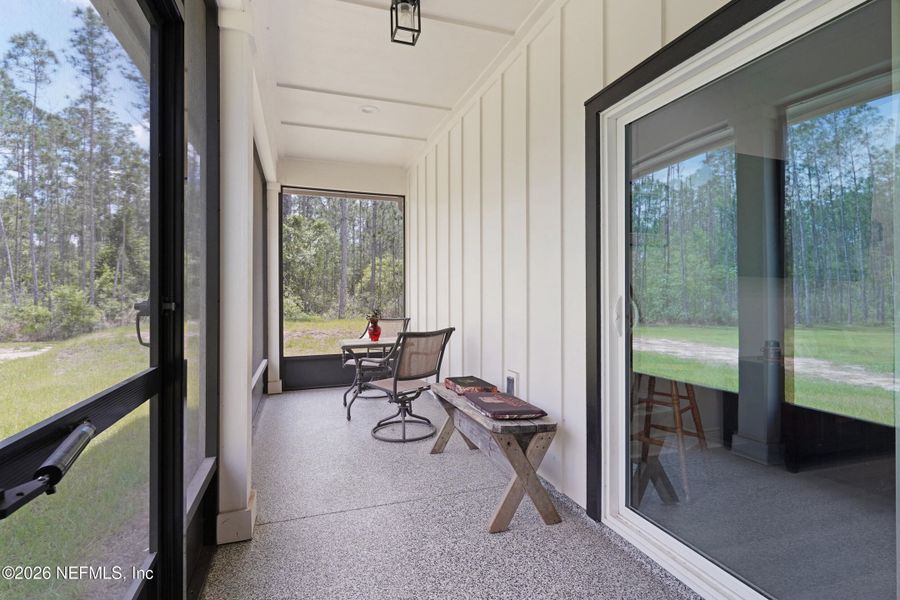 Exterior details and patio area of a home in , Hastings (Image 25).