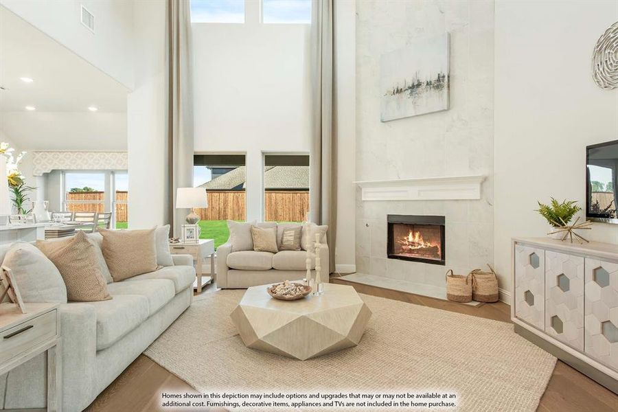 Furnished interior view inside a new home in Sonoma Verde, McLendon-Chisholm (Image 11).