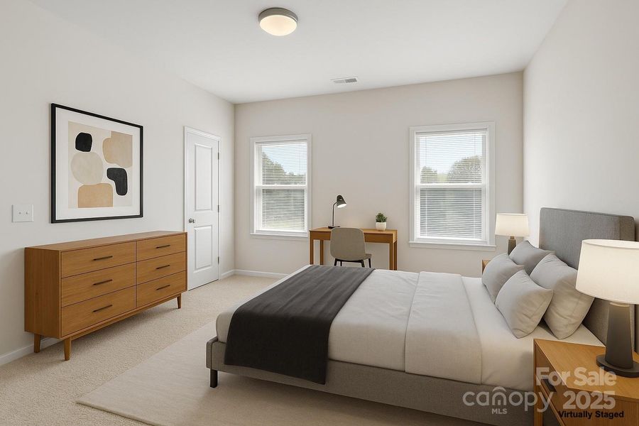 Furnished interior view inside a new home in , Statesville (Image 8).
