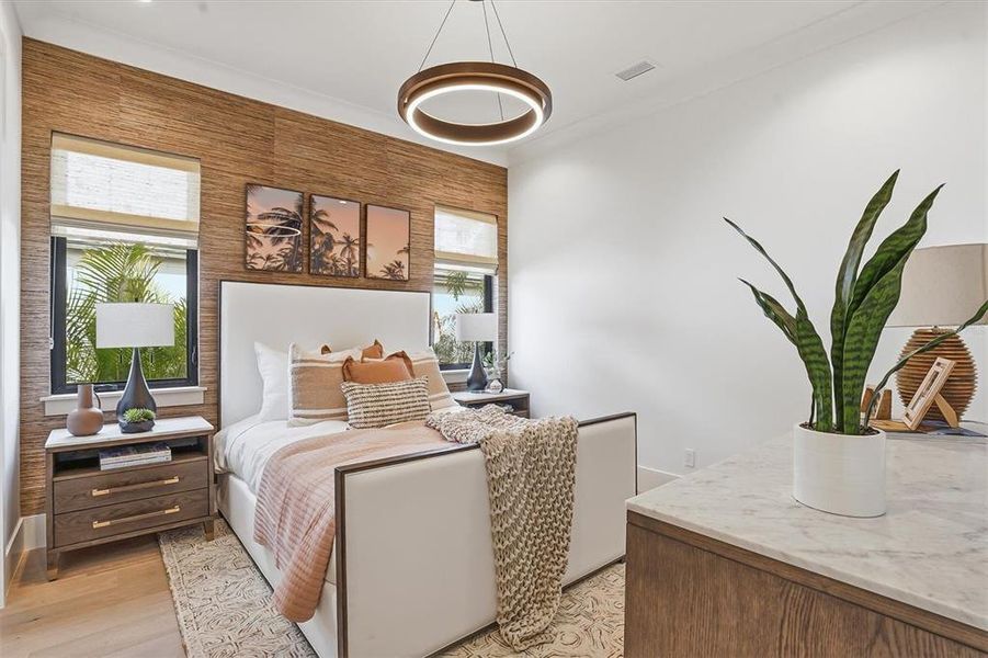 Furnished interior view inside a new home in , Sarasota (Image 30).