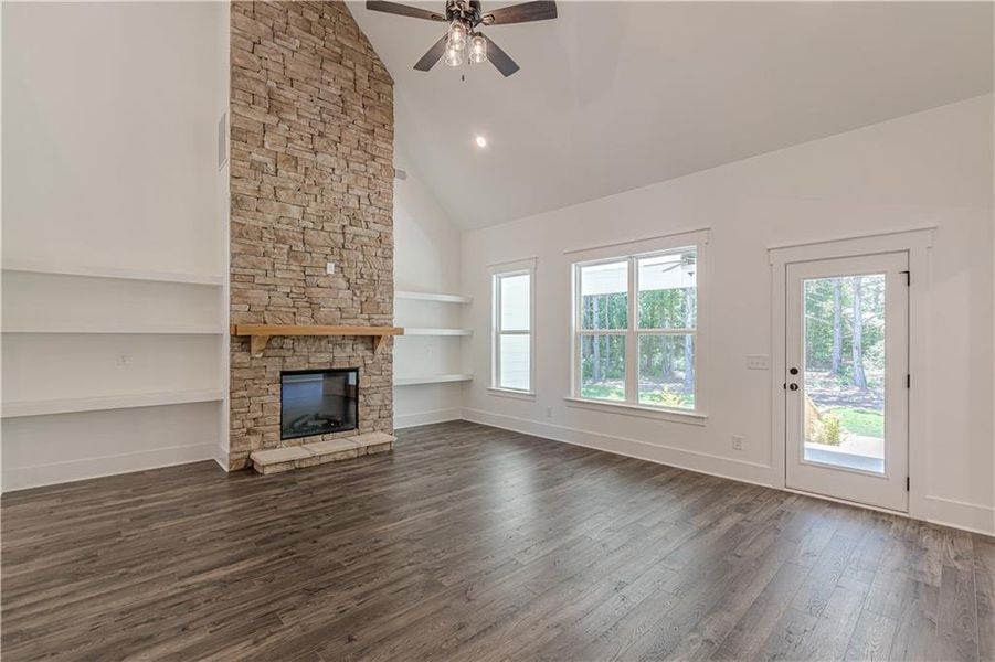 Spacious, unfurnished interior of a new home in , McDonough (Image 37).