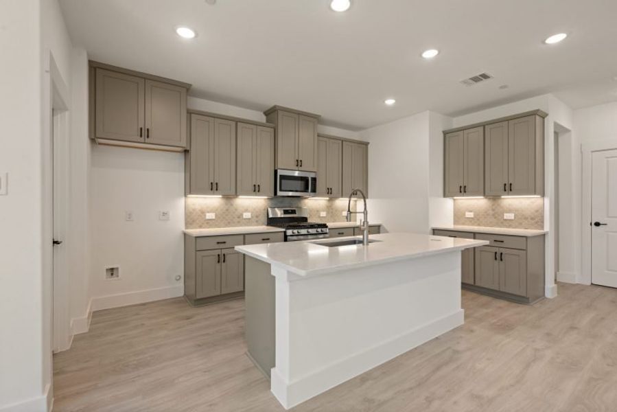 Furnished interior view inside a new home in Mosaic, Celina (Image 5).