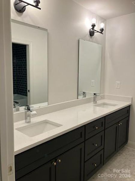 Upstairs Hall Bathroom Vanity