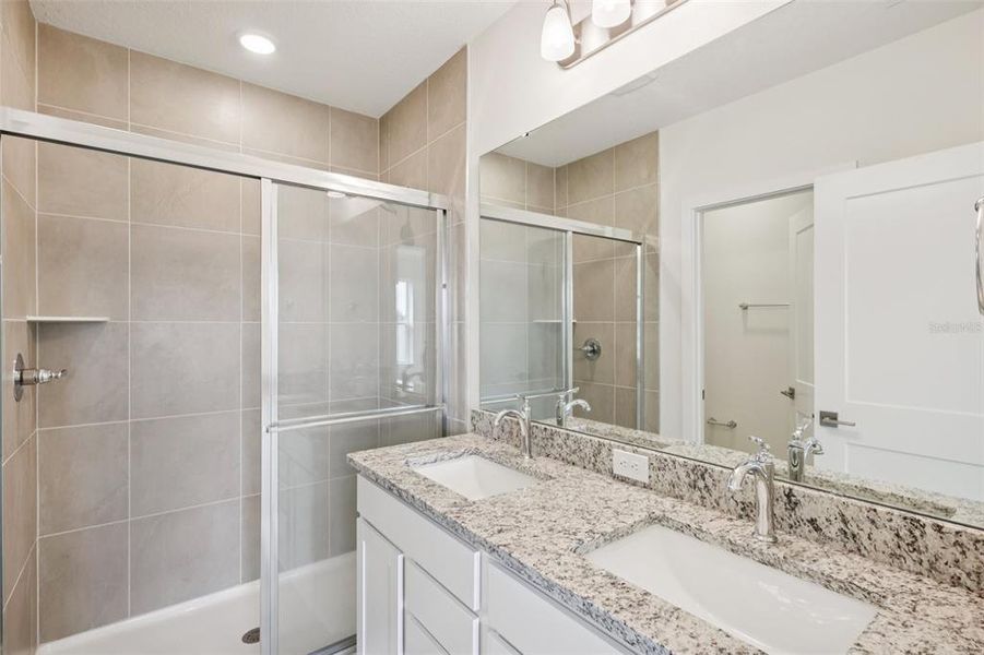 Furnished interior view inside a new home in Grasslands West, Lakeland (Image 7).
