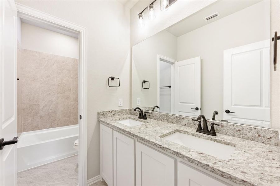 Furnished interior view inside a new home in Silo Mills, Joshua (Image 7).