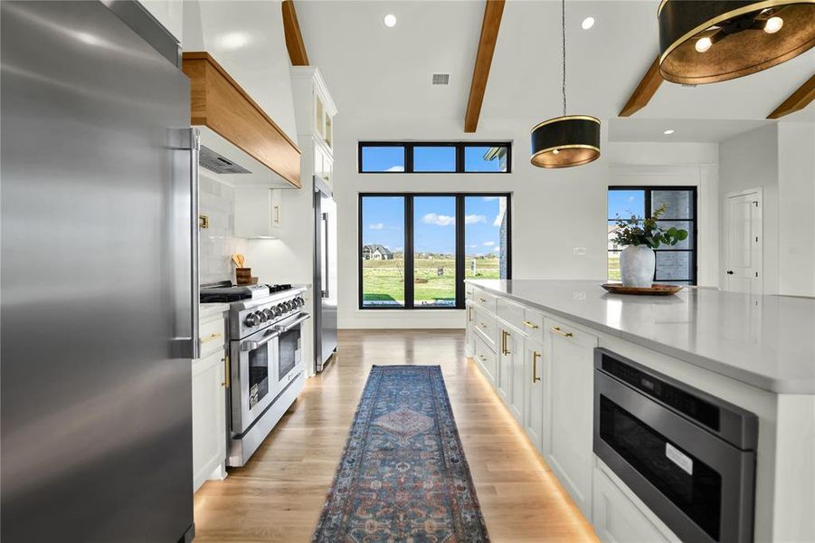 Furnished interior view inside a new home in , Aledo (Image 14).