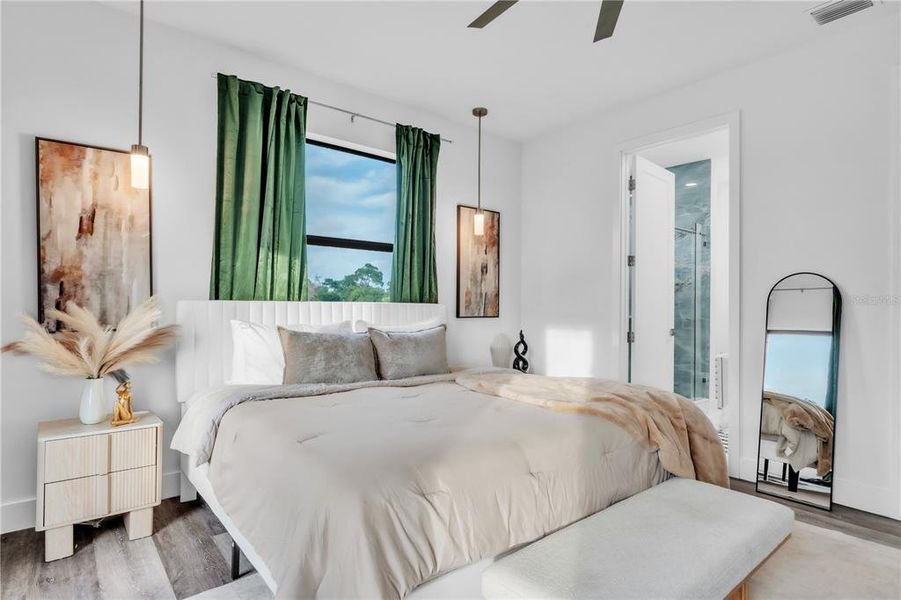 Furnished interior view inside a new home in , Pinellas Park (Image 34).