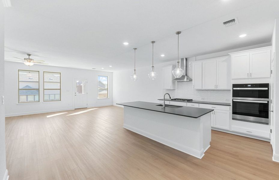 Furnished interior view inside a new home in Saddleback at Santa Rita Ranch, Liberty Hill (Image 9).