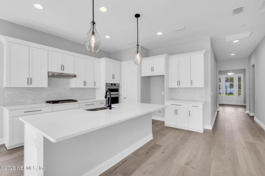 Furnished interior view inside a new home in , Jacksonville (Image 10). Furnished interior view inside a new home in , Jacksonville (Image 10).