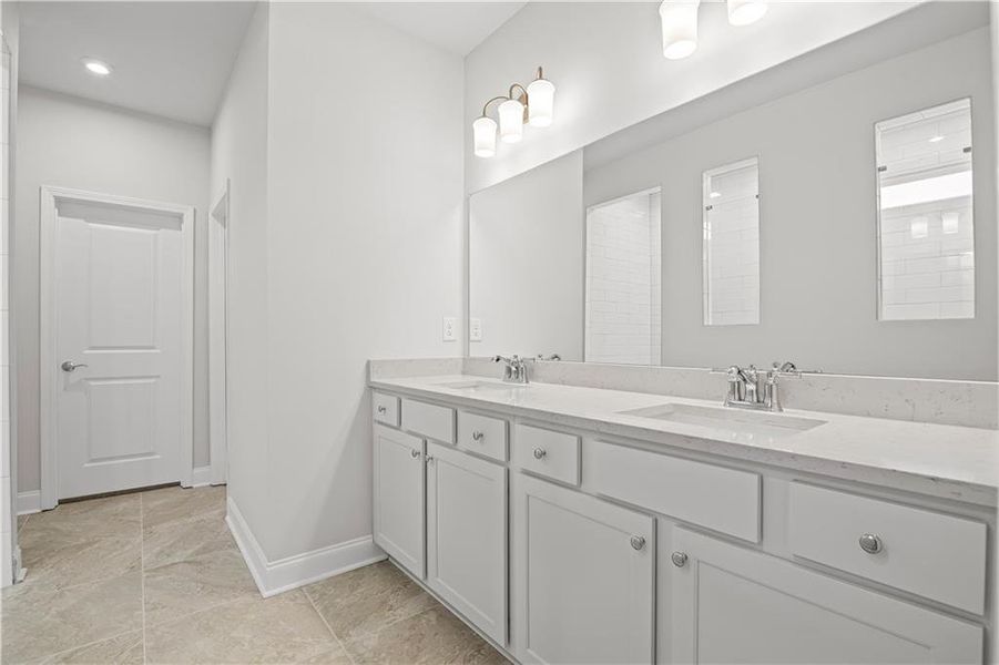 Furnished interior view inside a new home in Overland, Locust Grove (Image 10).