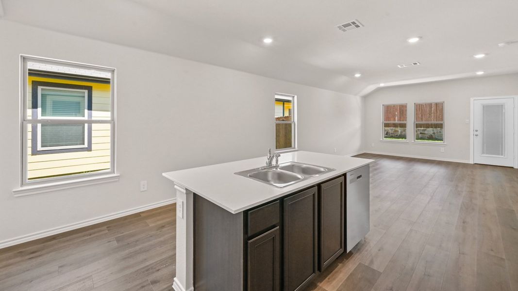 Furnished interior view inside a new home in Cartwright Ranch, Crandall (Image 9).