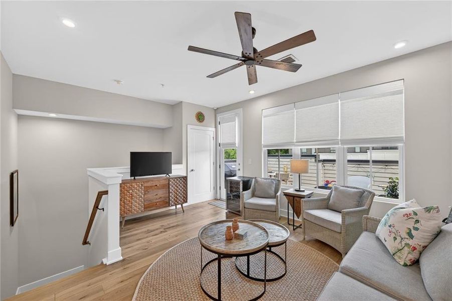 Furnished interior view inside a new home in , Decatur (Image 16).