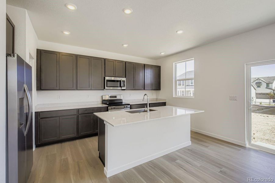 Furnished interior view inside a new home in , Loveland (Image 8).