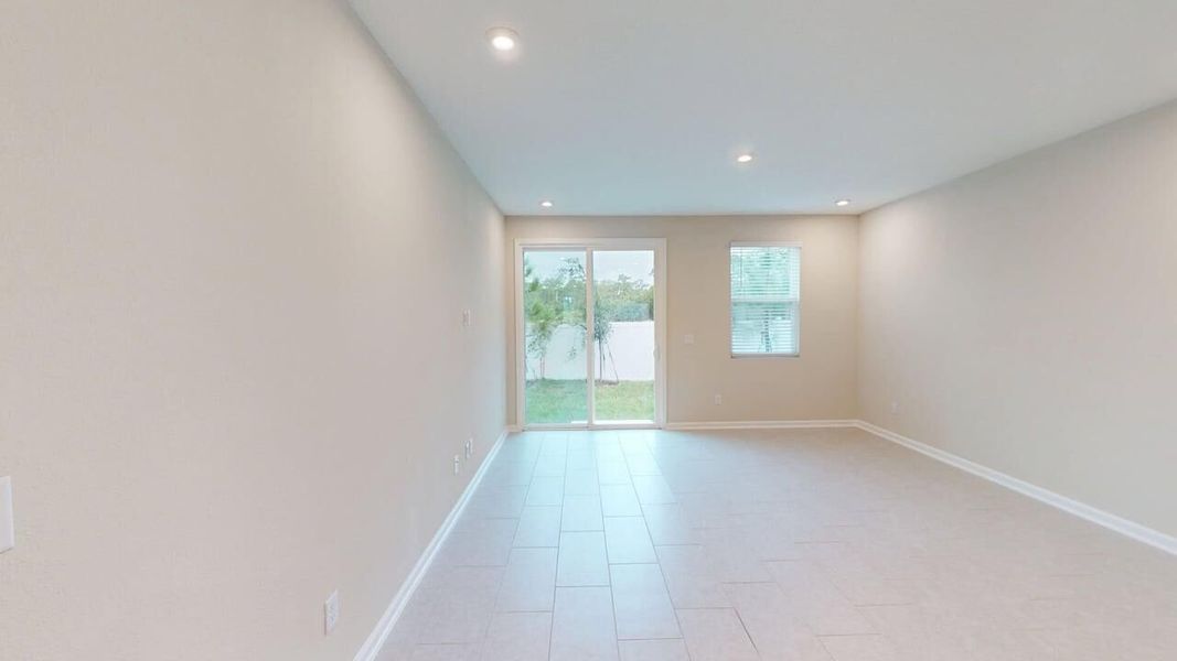 Representative unfurnished interior of a home built from the Luna by Mattamy Homes in Egret Creek, Jacksonville (Image 14). Representative unfurnished interior of a home built from the Luna by Mattamy Homes in Egret Creek, Jacksonville (Image 14).