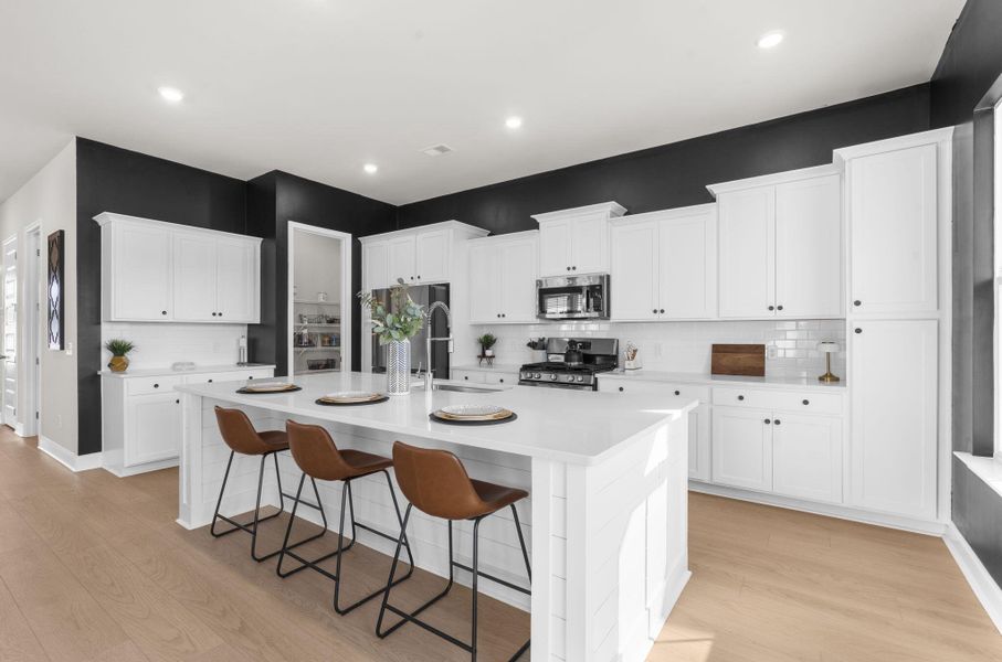 Furnished interior view inside a new home in Heron's Walk at Summers Corner, Summerville (Image 28).