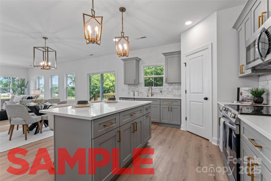 Furnished interior view inside a new home in , Kannapolis (Image 4). Furnished interior view inside a new home in , Kannapolis (Image 4).