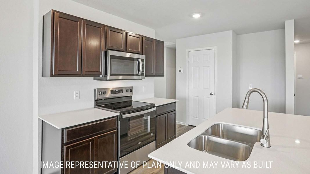 Furnished interior view inside a new home in The Villages at Schwertner Ranch, Jarrell (Image 5).