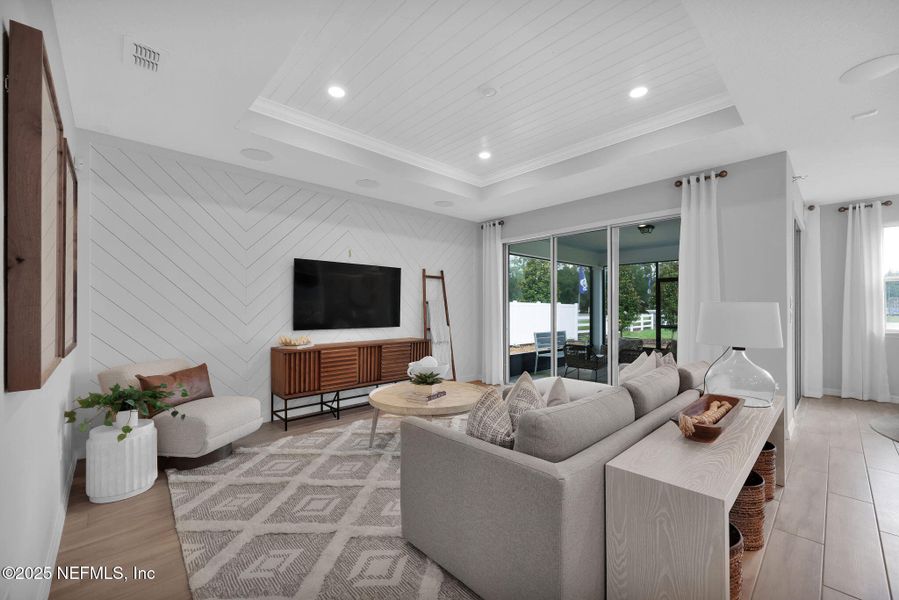 Furnished interior view inside a new home in Murray Farms, Middleburg (Image 15).