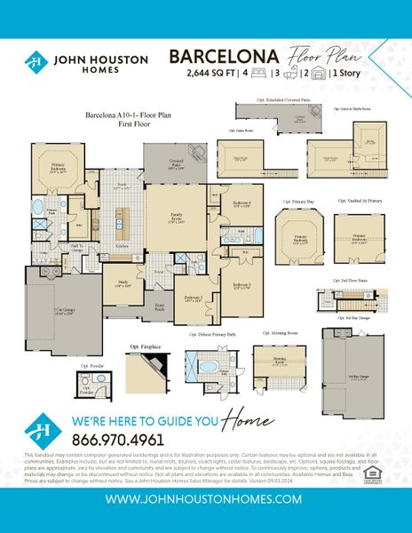 2D floor plan layout for the Barcelona by John Houston Homes in Lakeridge Estates Phase 2, Lorena, TX (Image 3). 2D floor plan layout for the Barcelona by John Houston Homes in Lakeridge Estates Phase 2, Lorena, TX (Image 3).