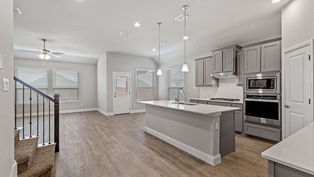 Furnished interior view inside a new home in Morningstar, Aledo (Image 5).