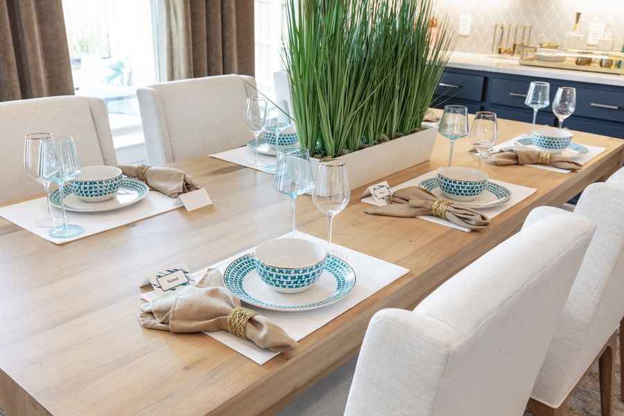 Representative Dining Room - some options shown Representative Dining Room - some options shown