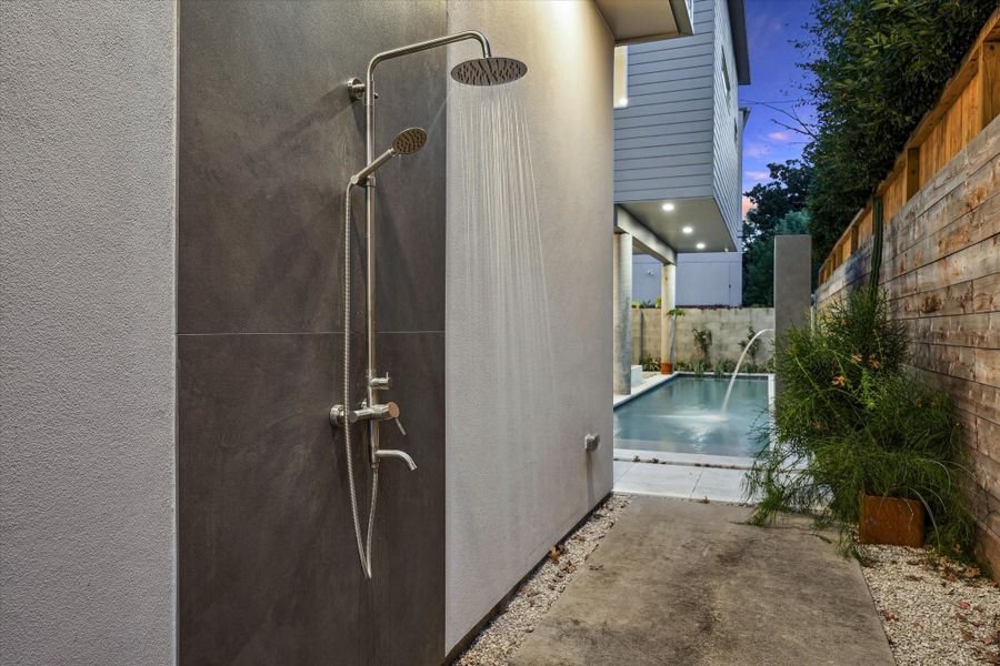 Close-up of interior finishes inside a home in , Houston (Image 19).
