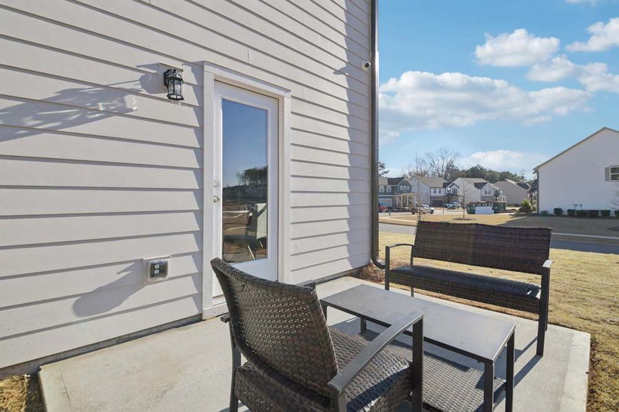 Representative exterior details of a home built from the Astrid by Ashton Woods in Langston Reserve, Cartersville (Image 4).