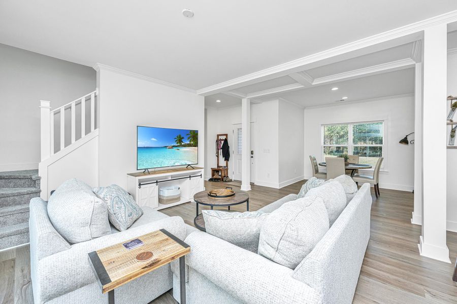 Furnished interior view inside a new home in , Cottageville (Image 6).