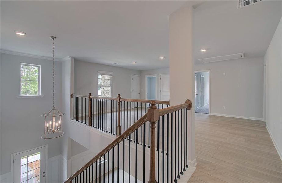 Spacious, unfurnished interior of a new home in Cambria at Traditions, Hampton (Image 19).
