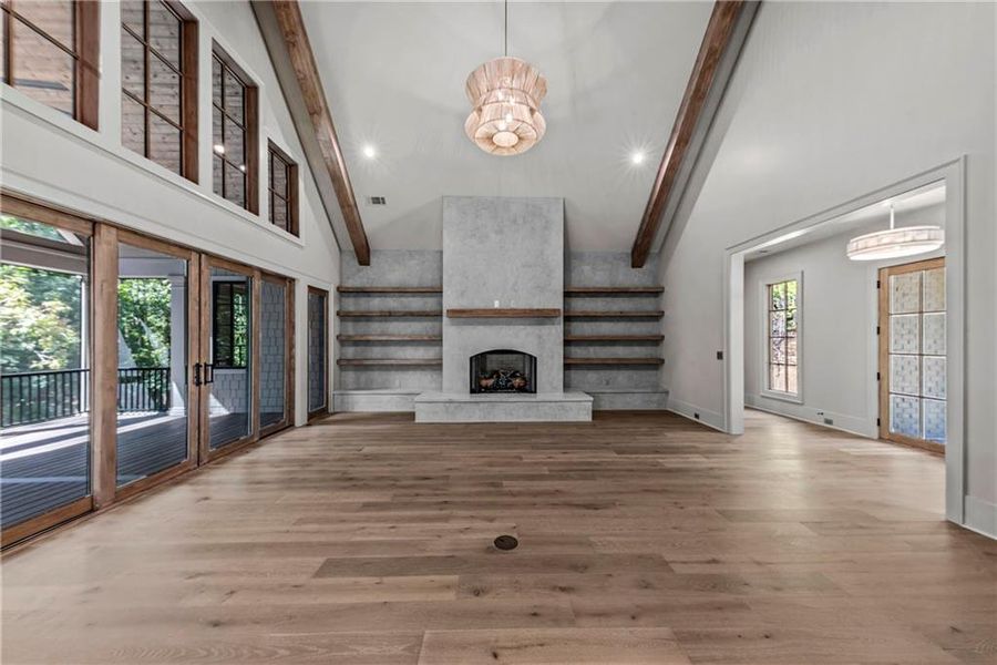 Spacious, unfurnished interior of a new home in , Greensboro (Image 51).