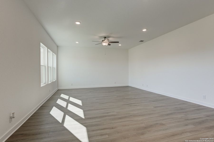Spacious, unfurnished interior of a new home in The Arbors at the Wilder, Adkins (Image 35).