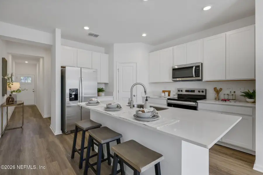 Furnished interior view inside a new home in , Jacksonville (Image 4).