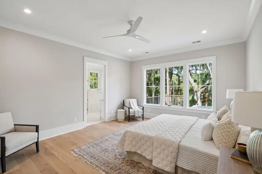 Furnished interior view inside a new home in , Kiawah Island (Image 19).