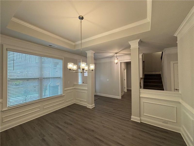 Spacious, unfurnished interior of a new home in Tuscany Hills, Douglasville (Image 30). Spacious, unfurnished interior of a new home in Tuscany Hills, Douglasville (Image 30).