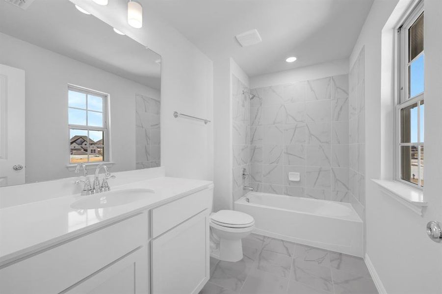 Furnished interior view inside a new home in Lilyana, Celina (Image 7).