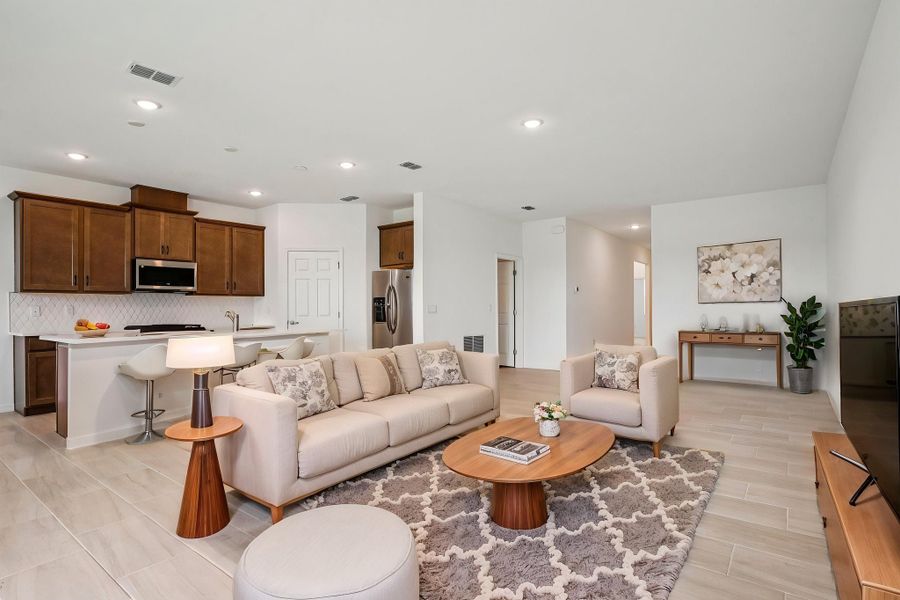 Representative furnished interior of a home built from the Cedar by Risewell Homes in Oakview, Apopka (Image 4).