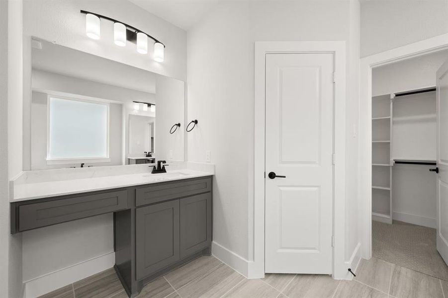 Furnished interior view inside a new home in Westside Preserve, Midlothian (Image 12).