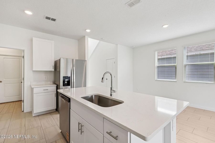 Furnished interior view inside a new home in Kings Preserve, Jacksonville (Image 10).