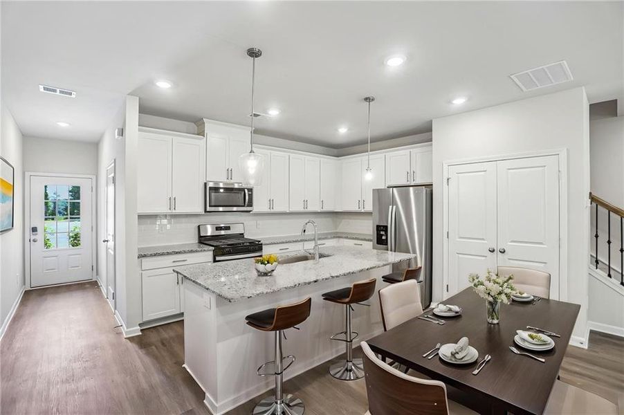 Furnished interior view inside a new home in Artisan Walk, Fairburn (Image 11).