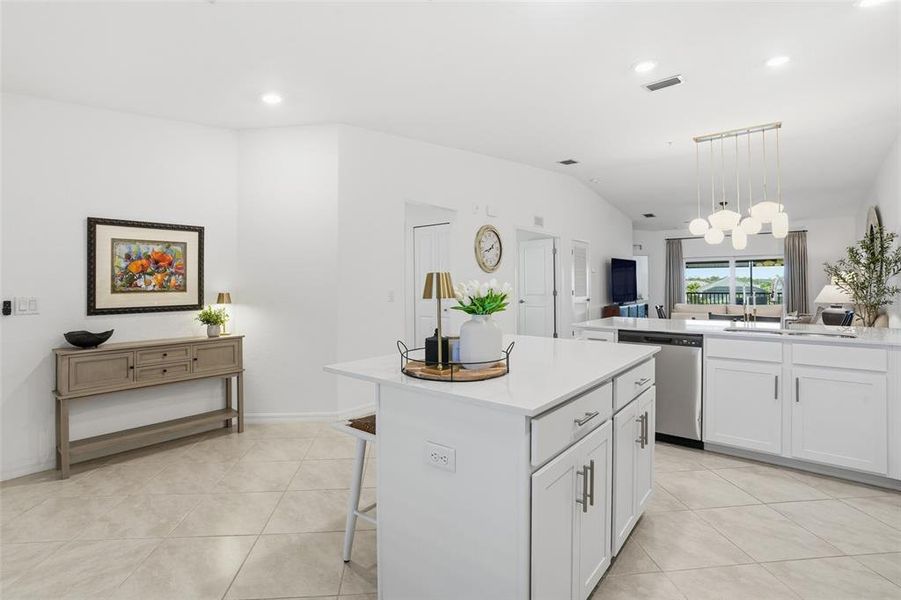 Furnished interior view inside a new home in , Punta Gorda (Image 7).