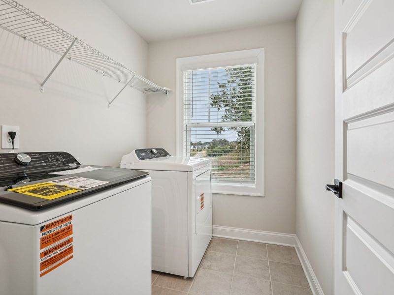 The Dallas Basement floorplan with the Modern Rustic Harbor interior package.