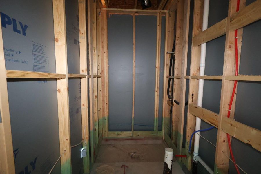 In-progress construction of a new home in Bridgeland Central: Emerald Heights - Enclave Collection, Cypress, TX (Image 6).