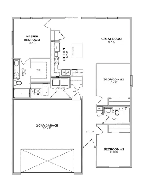 501 - Del Norte Floorplan 501 - Del Norte Floorplan
