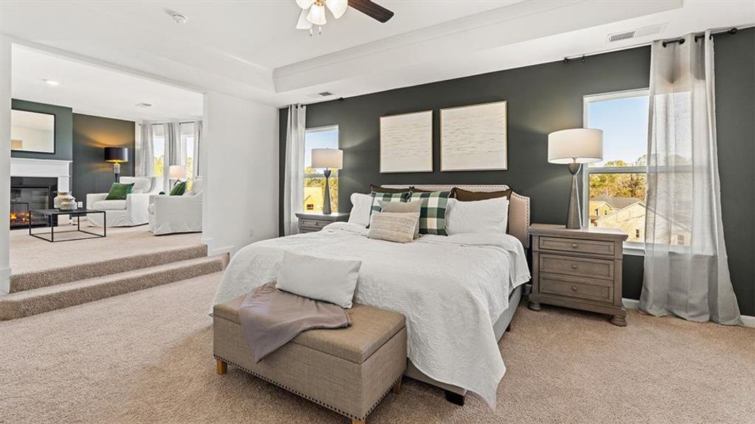 Furnished interior view inside a new home in Westland, Bogart (Image 12).