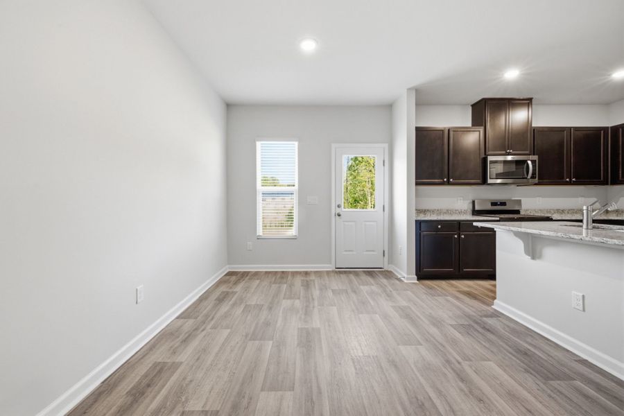 Spacious, unfurnished interior of a new home in Carpenter Falls, Durham (Image 18).