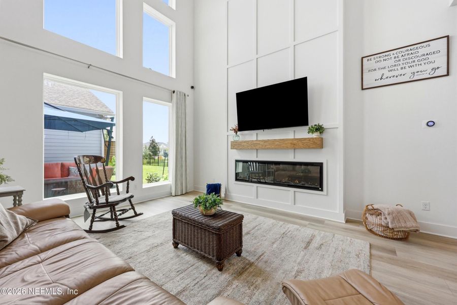 Furnished interior view inside a new home in Seven Pines, Jacksonville (Image 33).