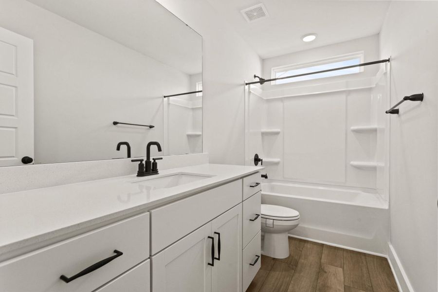 Furnished interior view inside a new home in Founders Club, Moore (Image 12).