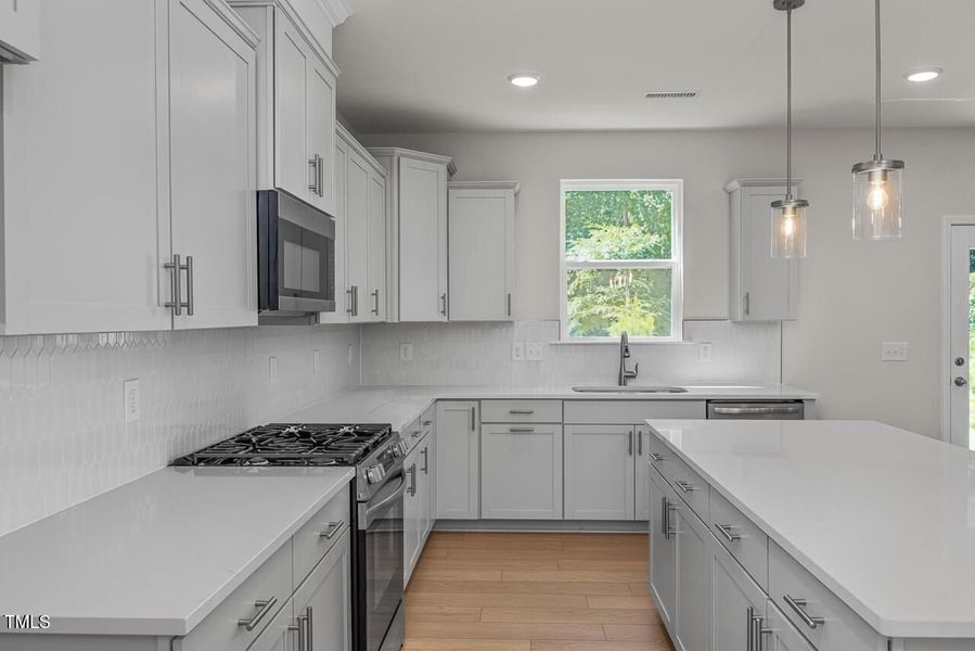Furnished interior view inside a new home in Sage on North Main, Wake Forest (Image 6).