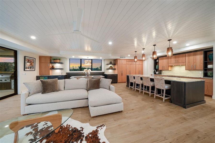 Furnished interior view inside a new home in , Sarasota (Image 13).