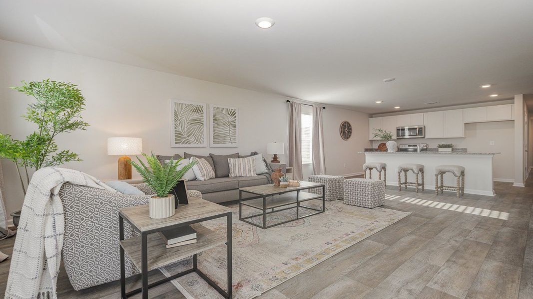 Furnished interior view inside a new home in Meadow Walk, Loris (Image 9).